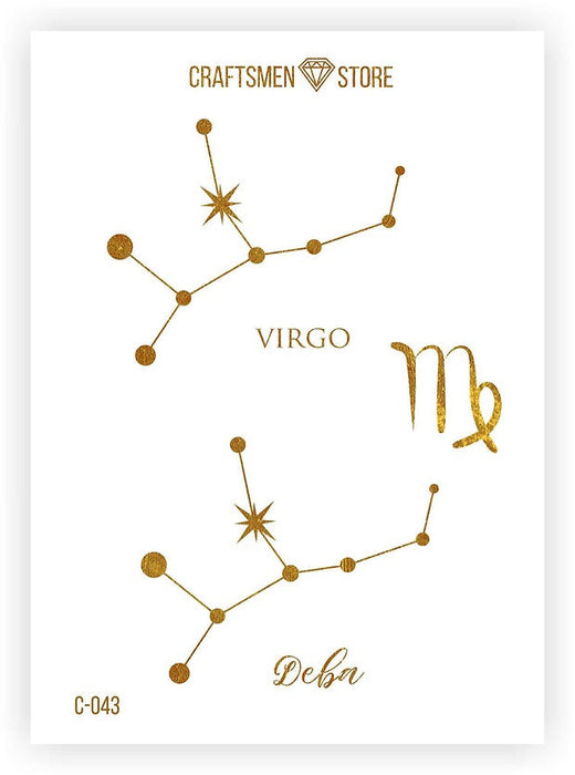 Наклейки изящные Astrology Collection, 15шт./упак.