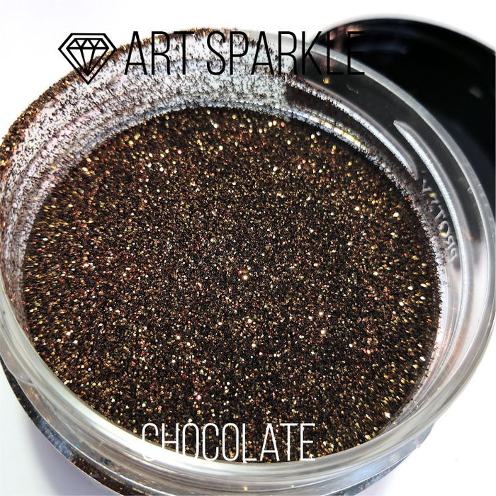 Glitter, Chocolate, 50 g