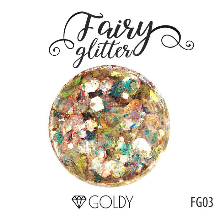 FairyGlitter, Золотой, 30 мл