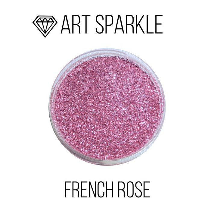 Glitter, French Rose, 50 g