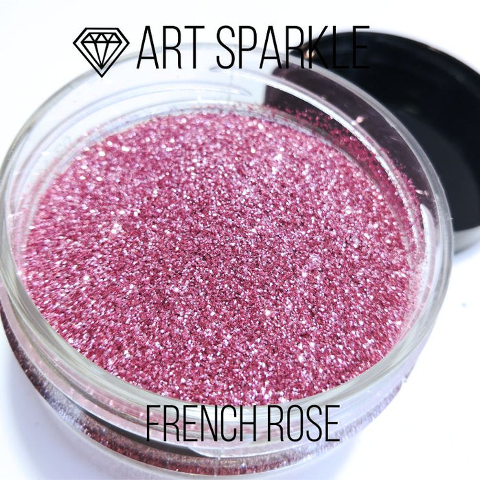 Glitzer, French Rose, 50 g