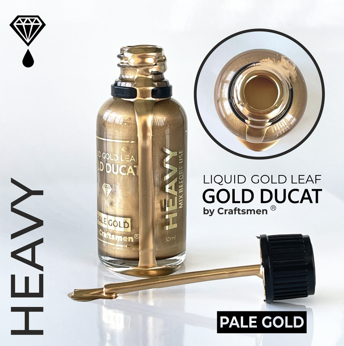 Liquid gold leaf "Gold Ducat", Pale Gold 30ml