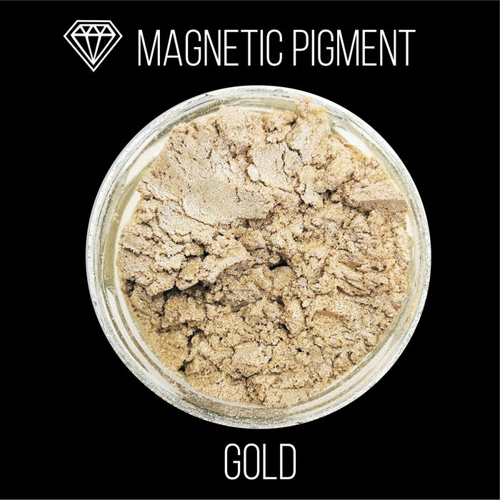 Magnetic pigment, Gold