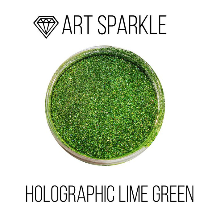 Glitter, HolographicLimettengrün, 50 g