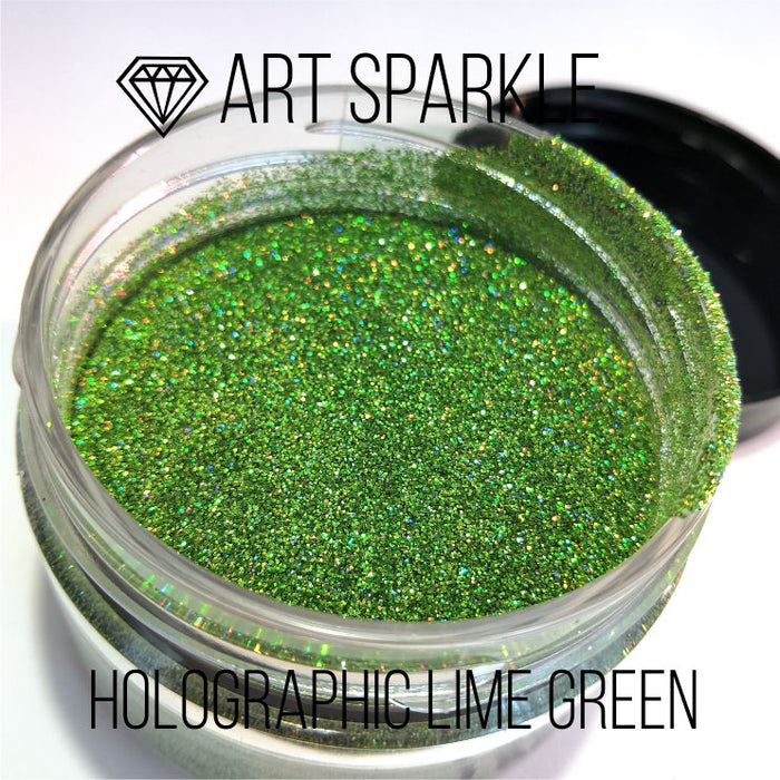 Glitter, HolographicLimettengrün, 50 g