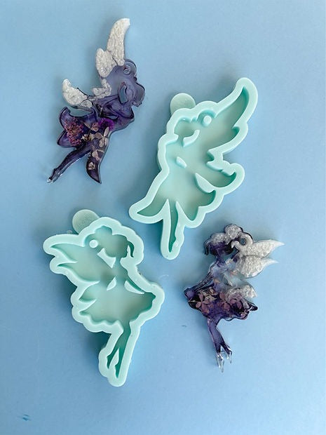 Set of Model K33 + K32 Silicone Mold Fairy