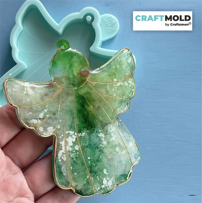 Christmas  tree toys / for sachets silicone mold Angel K40