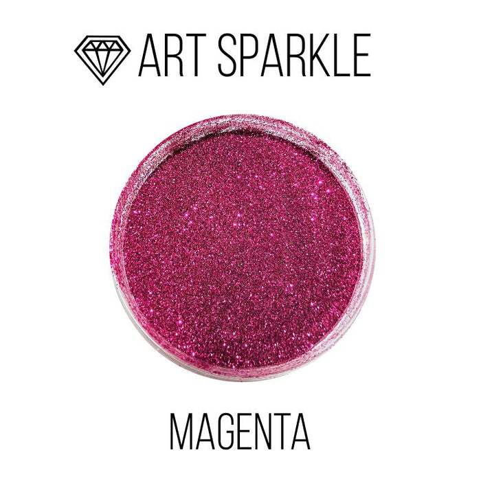 Glitzer, Magenta, 50 g