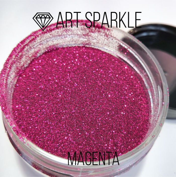 Glitter, Magenta, 50 g