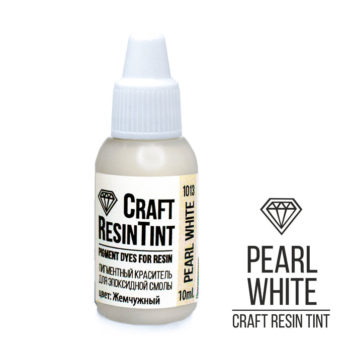 Farbpaste für Harz CraftResinTint, Perlweiß, 10ml