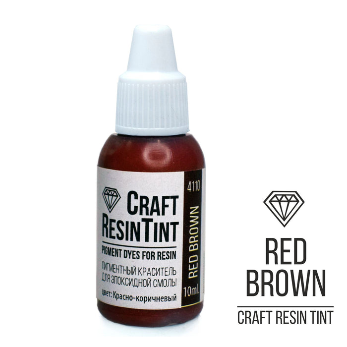 Dye paste for resin CraftResinTint, Red brown, 10ml