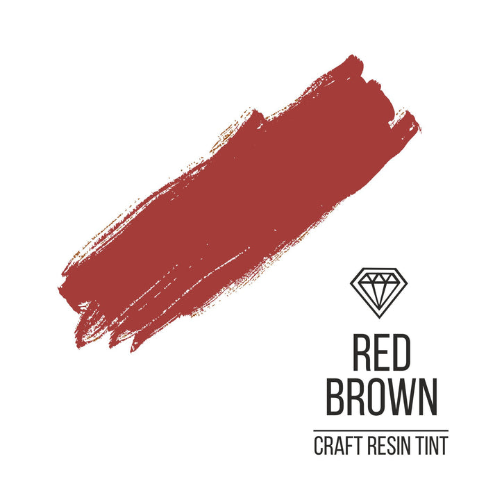 Dye paste for resin CraftResinTint, Red brown, 10ml