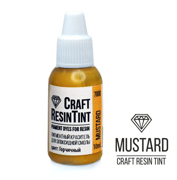 Farbpaste für Harz CraftResinTint, Senf, 10ml