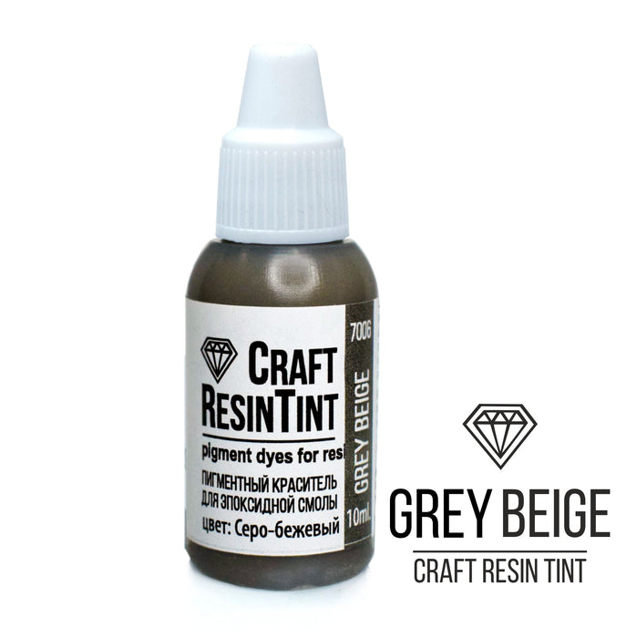 Farbpaste für Harz CraftResinTint, Graubeige, 10ml