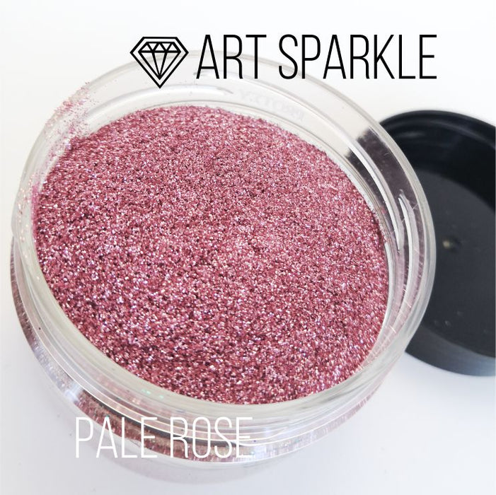 Glitter, Blassrosa, 50 g