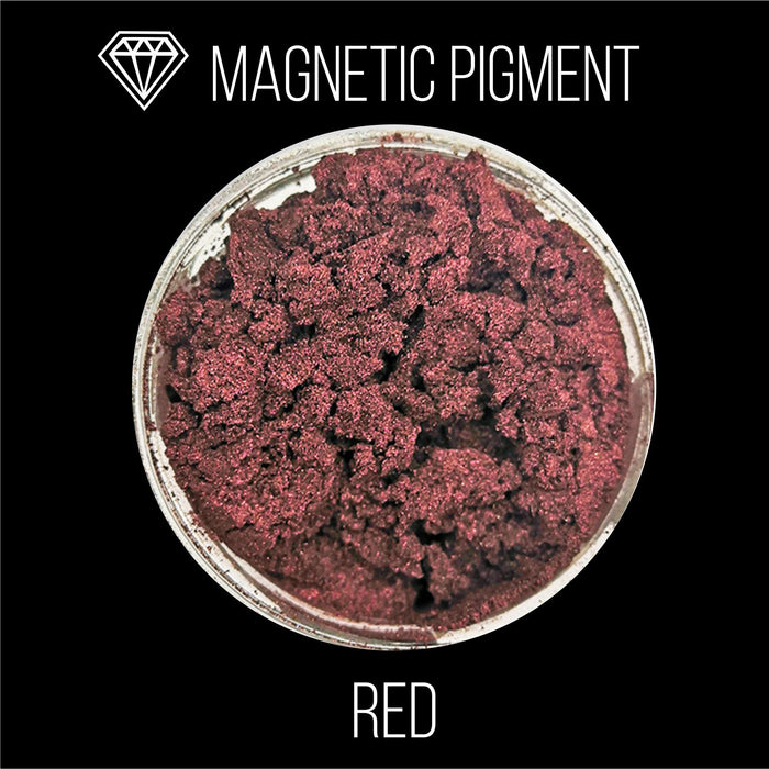 Magnetisches Pigment, Rot