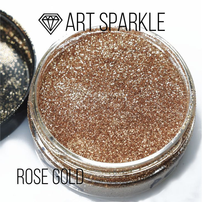 Glitter, Rose Gold, 50 g