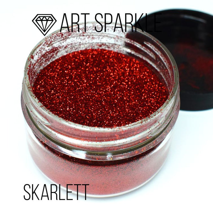 Glitter, Skarlett, 50 g