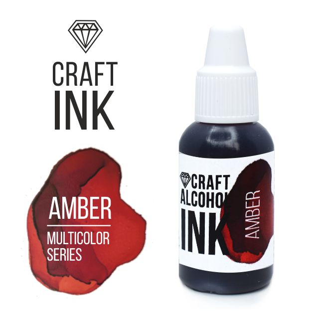 Craft Alcohol INK, Amber, 15ml