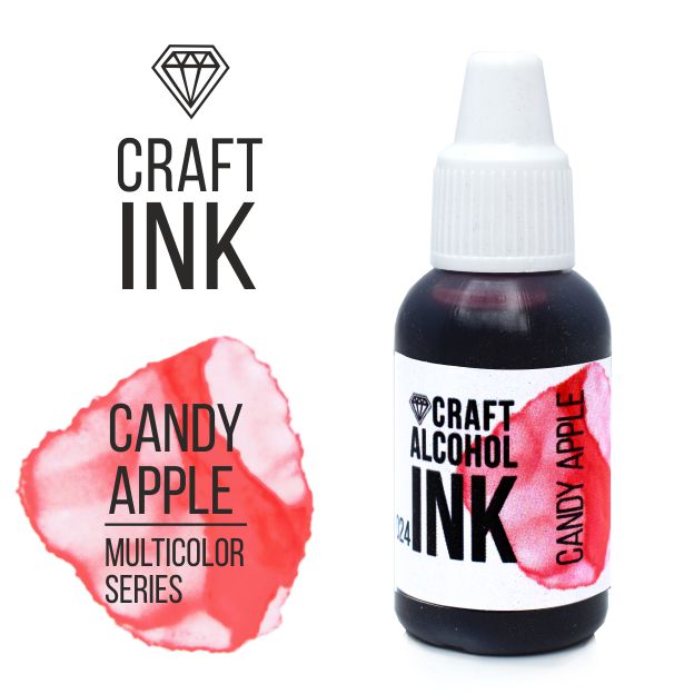 Craft Alcohol INK, Candy Apple, 15ml