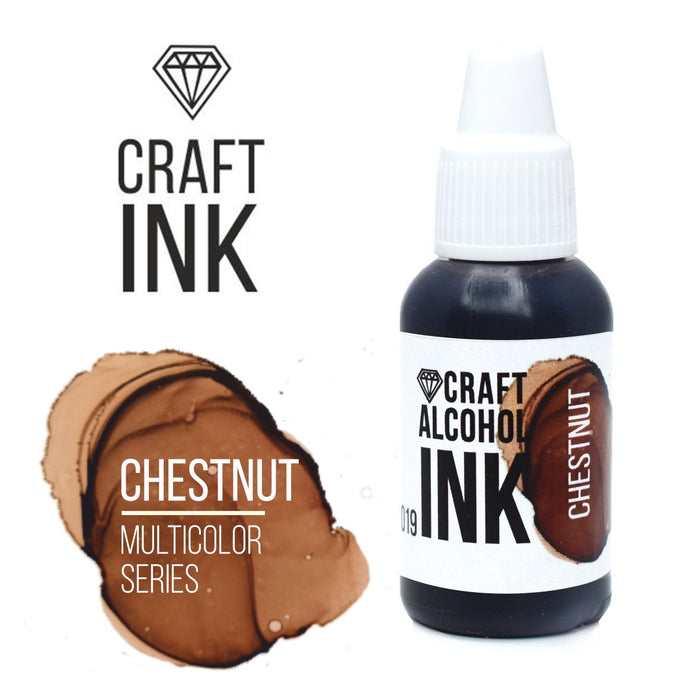 Craft Alcohol INK, Chestnut, 15ml