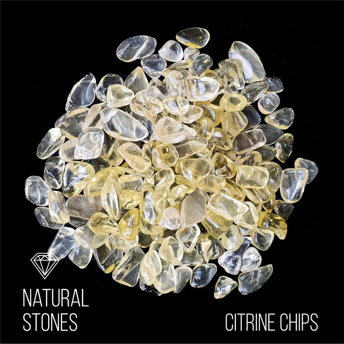 Citrine, natural stones, 5-7mm / 30gr.