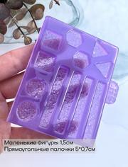 AC02 Silicone mold for earrings and epoxy resin jewelry – image 1