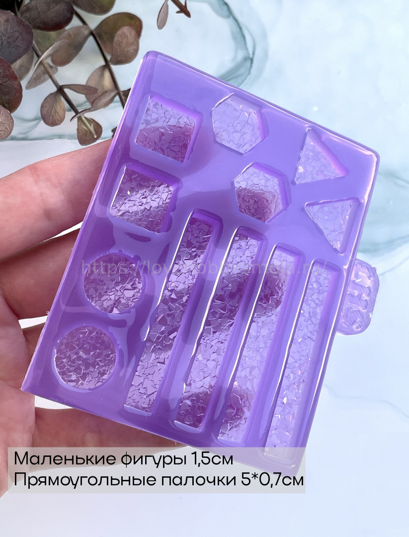 AC02 Silicone mold for earrings and epoxy resin jewelry – image 1