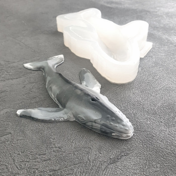 Whale #1 3D - Silicone Mold