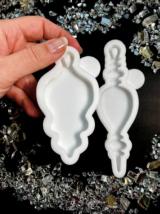 Set of 2 molds K15 and K23 "Retro Xmas toys"