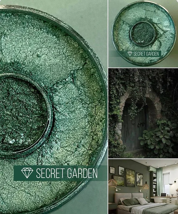 Craft pigment, Secret garden