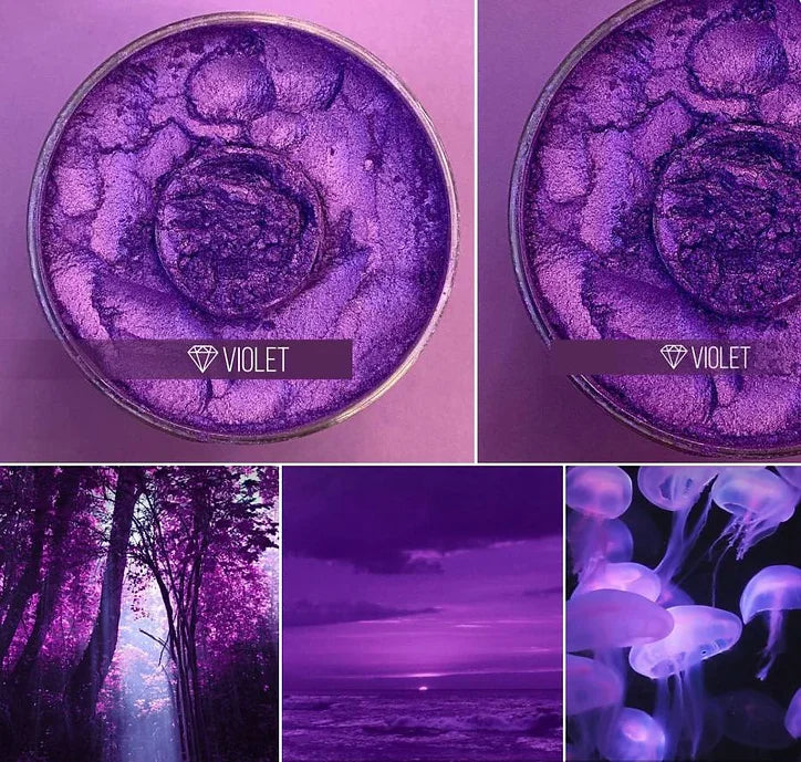 Bastelpigment, Violett