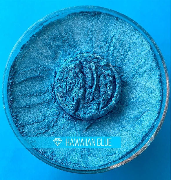 Bastelpigment, Hawaiianisch Blau