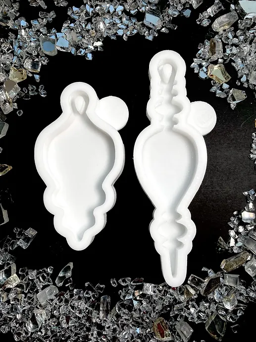 Set of 2 molds K15 and K23 "Retro Xmas toys"