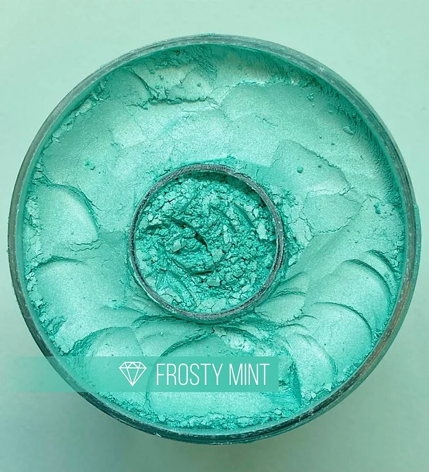 Craft pigment, Frosty Mint