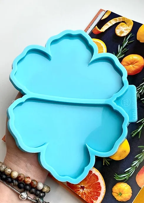 Модель №322 Силиконовая форма Салфетница "Цветок", 20*15,5см