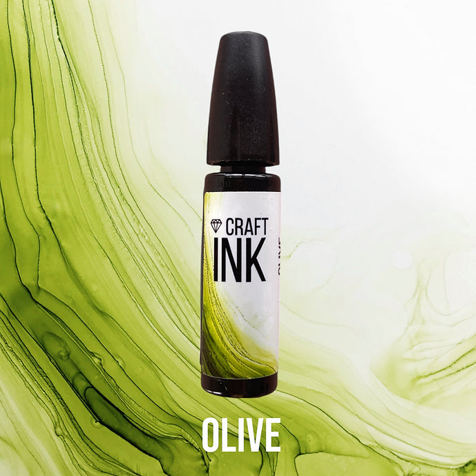 Craft Alcohol INK, Olive, 15ml