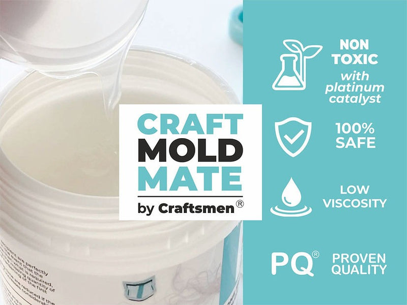 Craft Mold Mate 25D Platinum Liquid Silicone Rubber