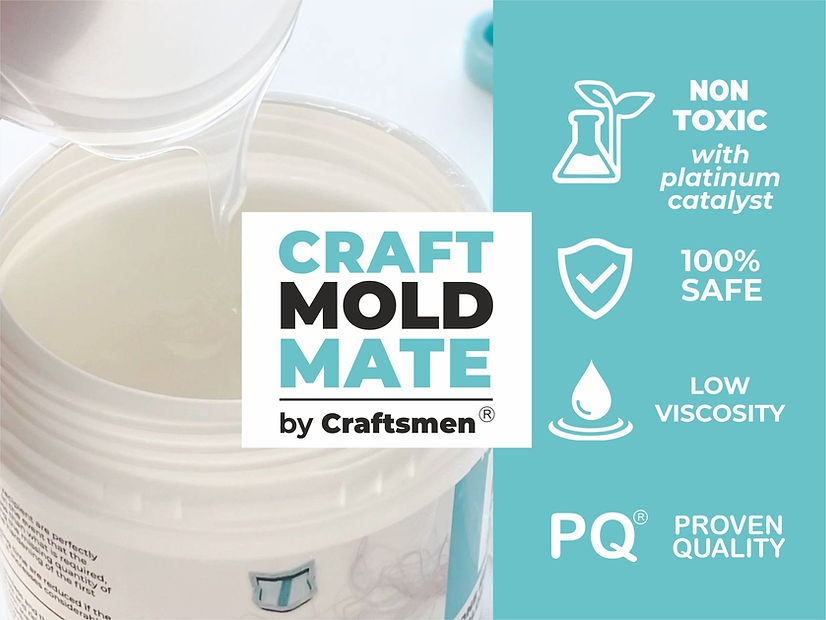 Craft Mold Mate 25D Platinum Liquid Silicone Rubber