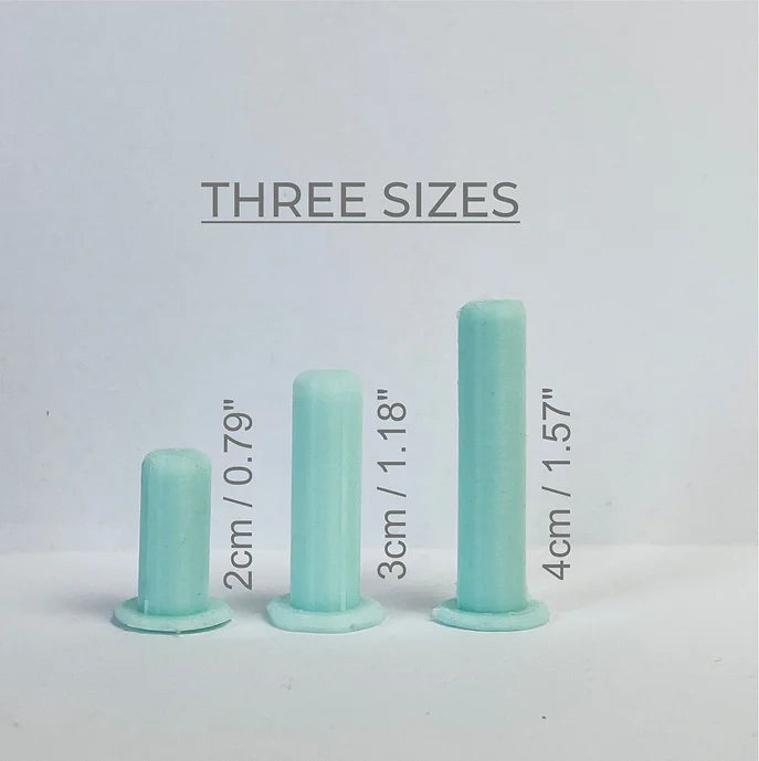 Silicone insert for clock movement (3 shaft sizes)