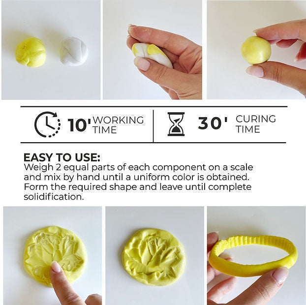 Molding Putty Paste Craft Mold Mate for making stone edge Geode molds, 1kg