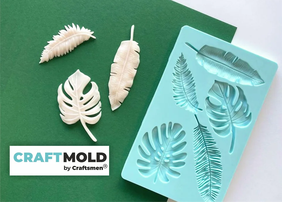 Sculptural 3D mold Leaf No. D_03