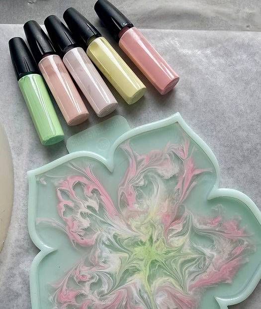 Craft Ink Pastel Set "Ranunculus" 5psc.