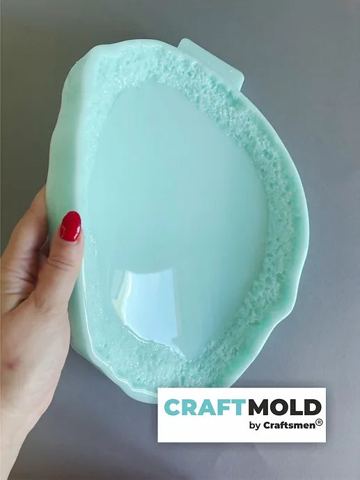 Druzy style Tray & Stand mold No. D_07