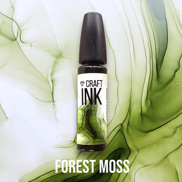 Craft Alcohol INK, Forest Moss, 15ml