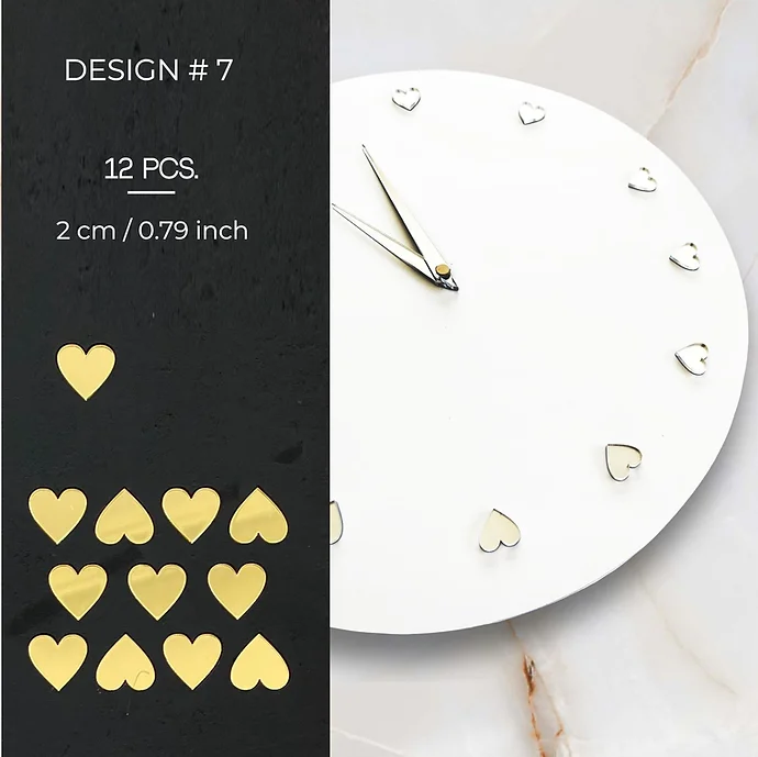 Clock dashes #7 (12pcs/pack)