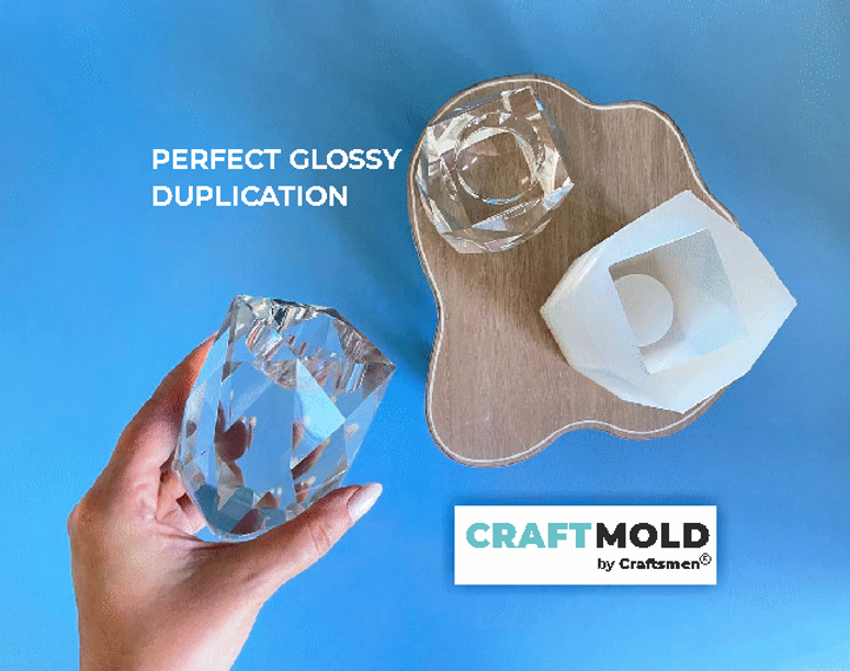 Diamond Candle Holder Molds No. C_01