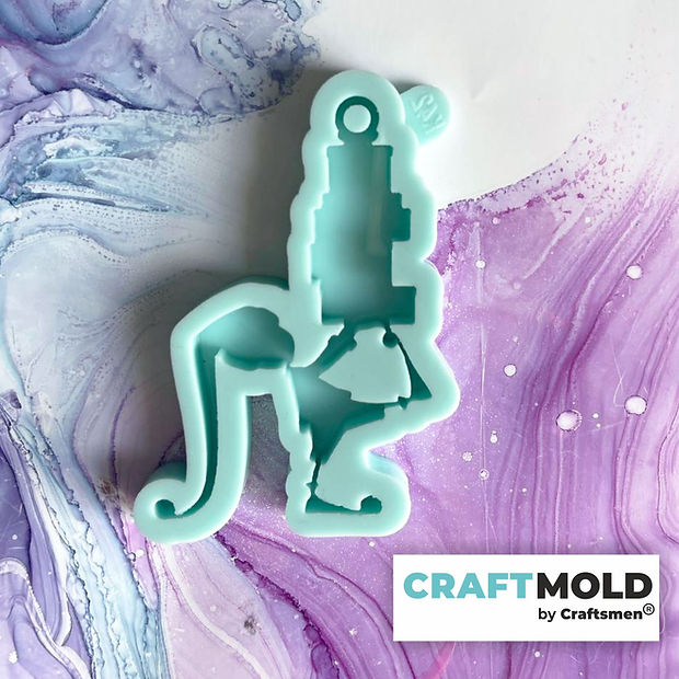 Christmas tree toys silicone mold Two Elves K42, K43