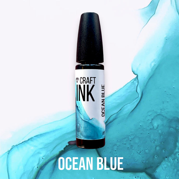 Craft Alcohol INK, Ocean Blue, 15ml