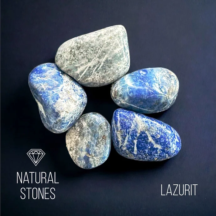 Lazurit, natural stones, 10-20mm / 30gr.